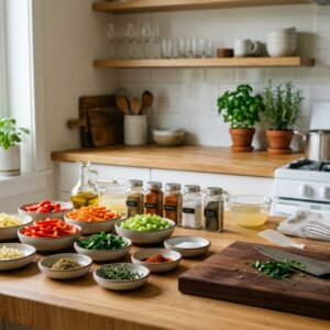 Mise en place: o método simples para cozinhar mais rápido